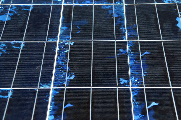 istock Detail of Solar panel, Photovoltaic, Alternative electricity source, Solar panel texture 1145175155