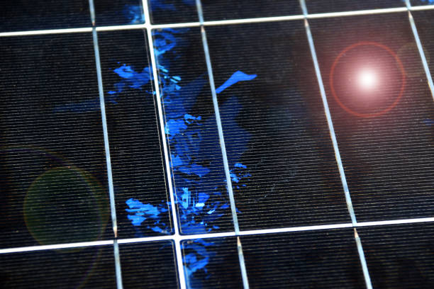 istock Detail of Solar panel, Photovoltaic, Alternative electricity source, Solar panel texture 1145175194