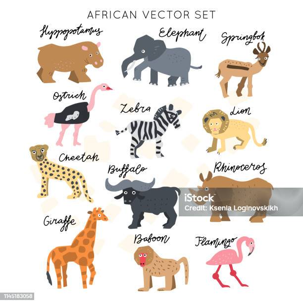 Sumilars25 Different Shapes Stock Illustration - Download Image Now - Animal, Animal Themes, Cheetah