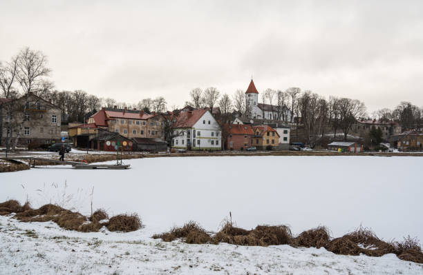 istock View of colorful old town. 1145183138