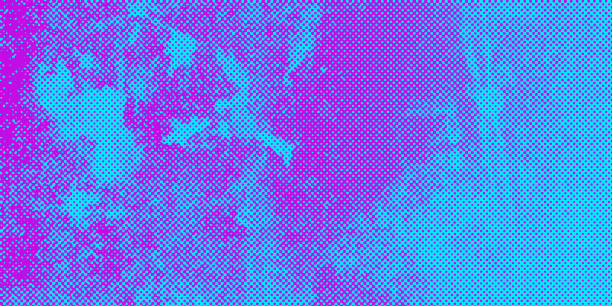 istock Blue purple color comic book background 1145185006