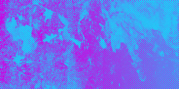 istock Blue purple color comic book background 1145185550