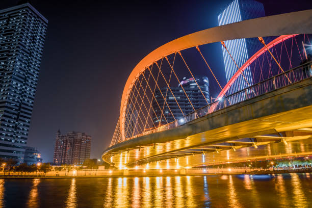 istock Illuminated Haihe river scenery,Tianjin,China 1145191134