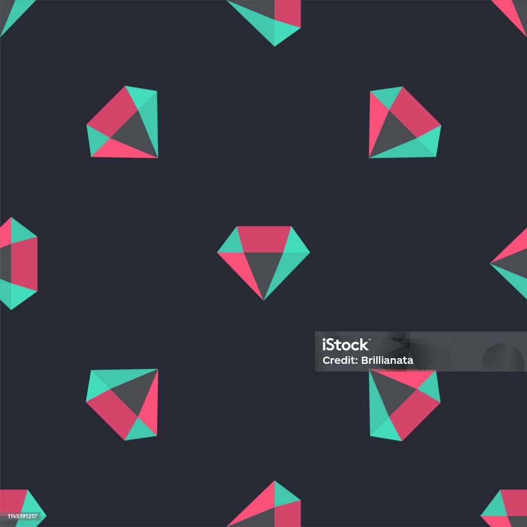 Diamond Pattern Vector Background Diamond Pattern Vector Seamless Background Decorative Illustration ...
