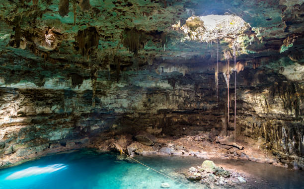istock Cenote Dzitnup in Yucatan, Mexico 1145197636