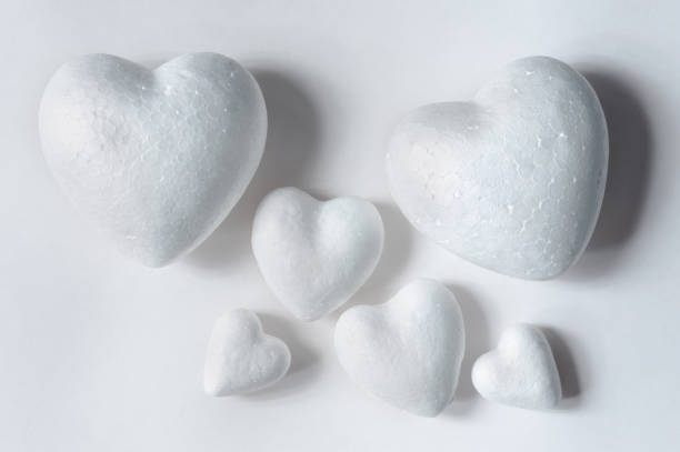 istock hearts of styrofoam 1145198093