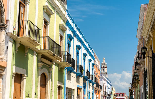 istock Colonial architecture in Campeche, Mexico 1145198950