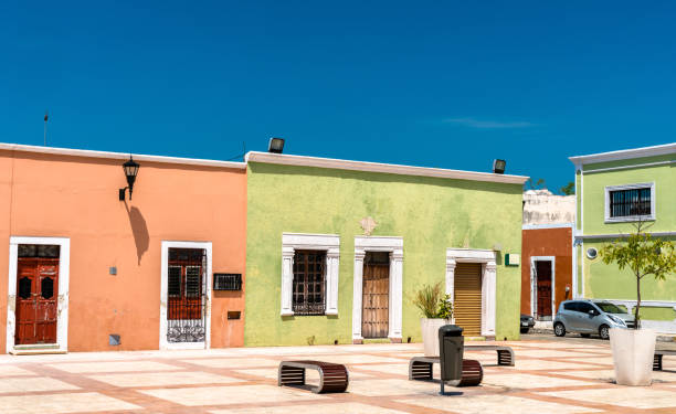 istock Colonial architecture in Campeche, Mexico 1145199997
