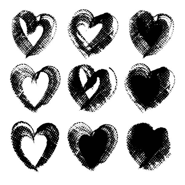 Heart Stamp Stock Illustration - Download Image Now - Rubber Stamp, Heart  Shape, Postage Stamp - iStock