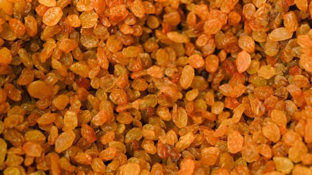 istock Raisins as background Grape Raisin texture. raisins in supermarket 1145206588