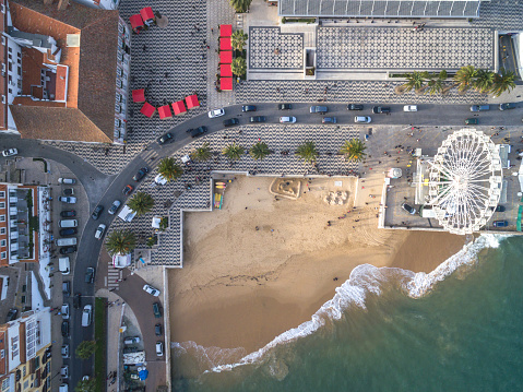 Aerial View of Cascais, Portugal