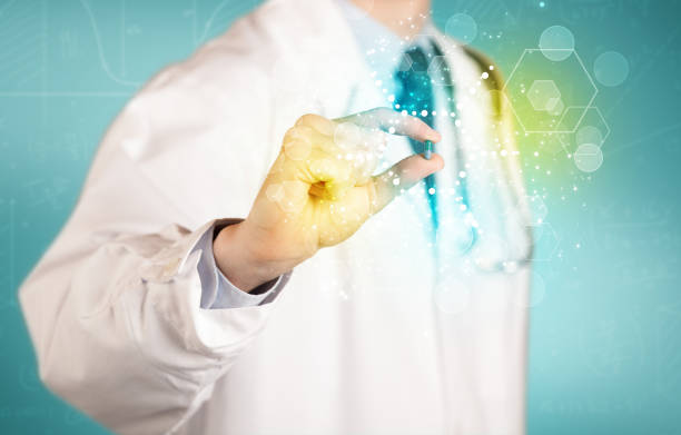 istock A doctor in tie holding a pill 1145208770