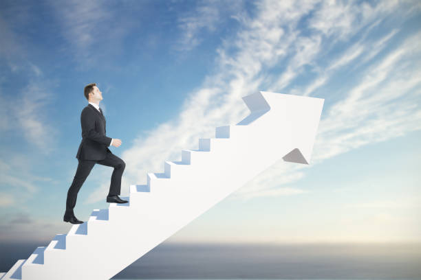 istock Career promotion and finance concept 1145209448