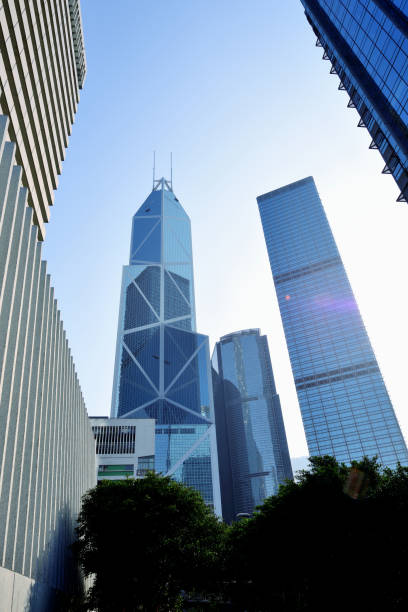 istock Hong Kong's Central District Skyscrapers 1145212551