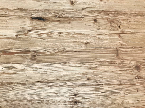 fond naturel clair de bois - knotted wood wood material striped photos et images de collection