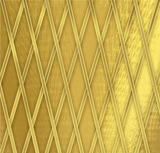 istock Golden diagonal lines pattern. Luxurious design for banner, wallpaper, holiday, wedding, celebration, party invite. 1145215396