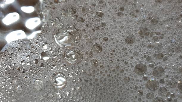 istock Reflections on stamped metal plate 1145215538