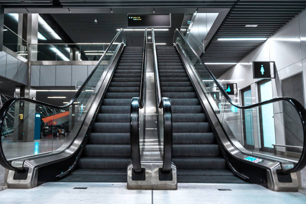 istock escalator at the airport 1145220979