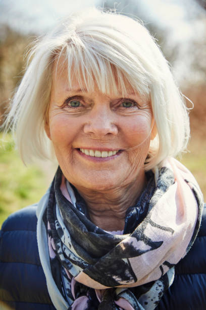istock Happy senior woman 1145226901
