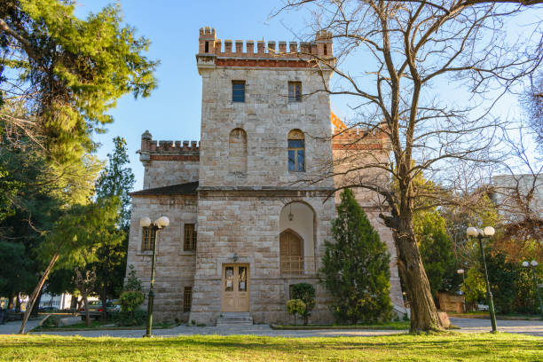 istock Palataki Tower at Haidari 1145228687