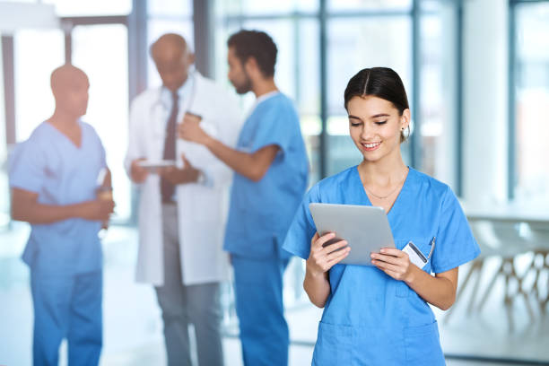 istock Checking up on her daily medical duties 1145230232