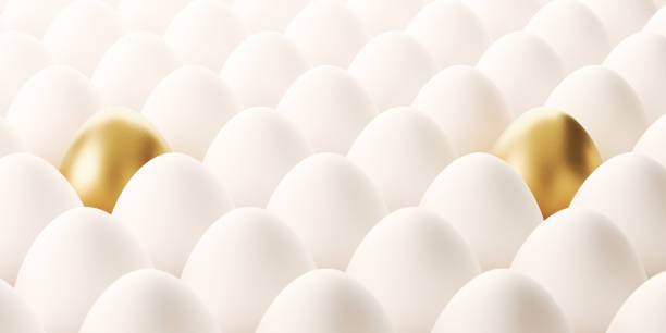 istock Golden Eggs  Standing Out From The Crowd 1145233441