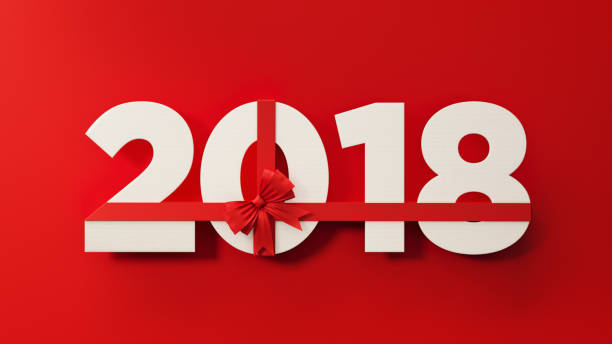 istock 2018 Tied With Red Ribbon On Red Background 1145233573