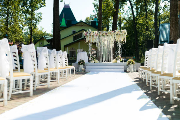 istock Outdoor wedding ceremony 1145234624