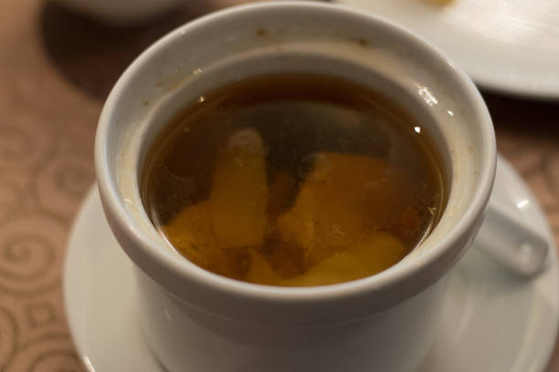 istock Double boiled Village Chicken Soup with American Ginseng 1145234666