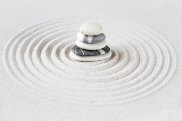 istock Zen japanese garden background 1145234721