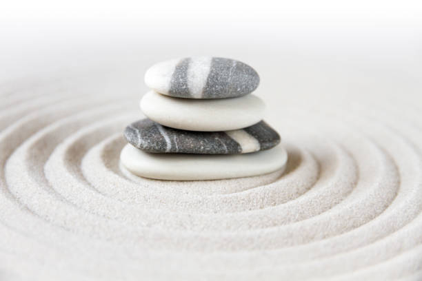 istock Zen japanese garden background 1145236040