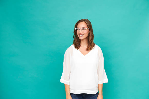 istock Gorgeous girl in glasses 1145237922