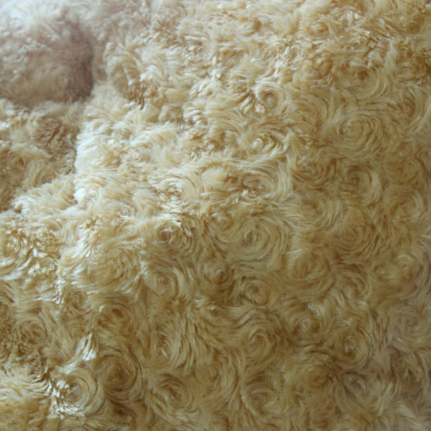istock Synthetic fur color texture for the background. 1145247536