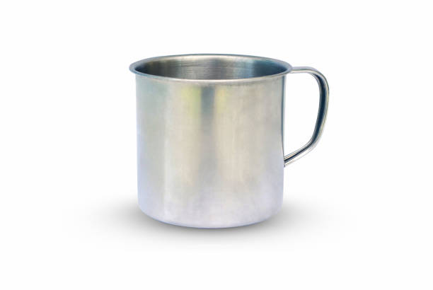 istock Stainless steel drinking water cup.with Clipping Path 1145263570
