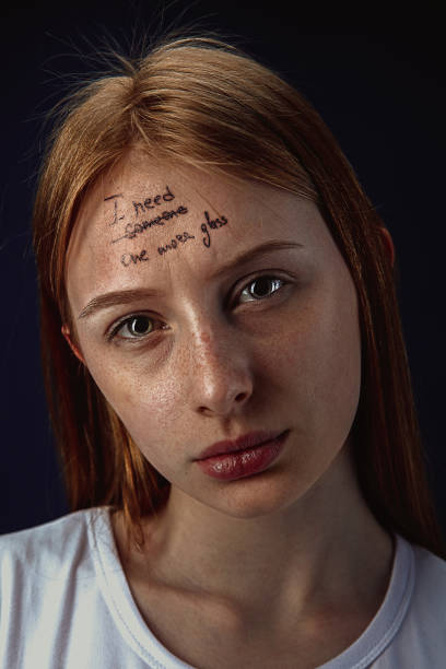 istock Young woman with mental health problems 1145263767