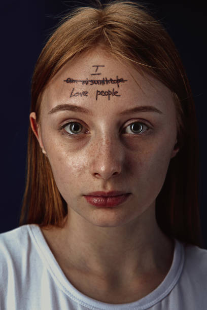 istock Young woman with mental health problems 1145263777