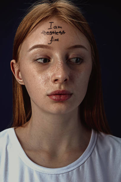 istock Young woman with mental health problems 1145263779