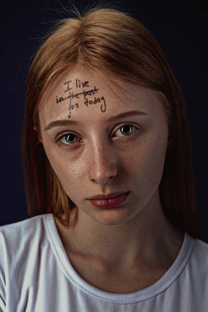 istock Young woman with mental health problems 1145263791
