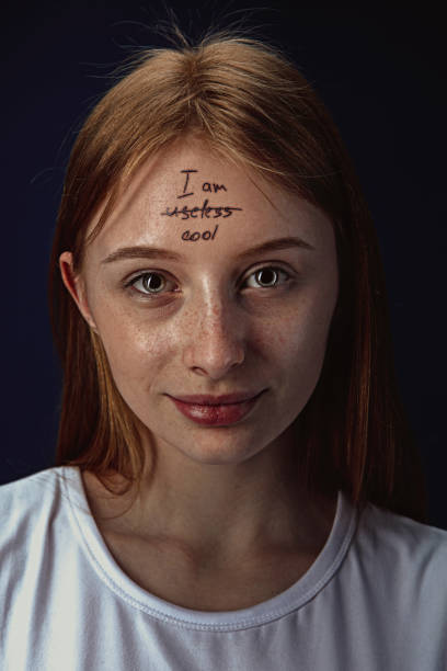 istock Young woman overcoming mental health problems 1145263796