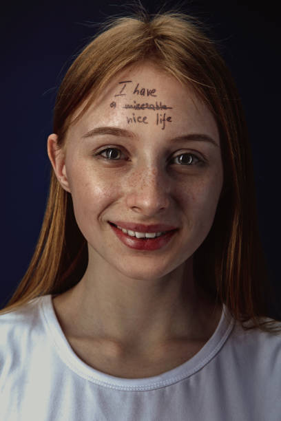istock Young woman overcoming mental health problems 1145263819