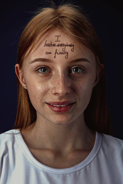 istock Young woman overcoming mental health problems 1145263820