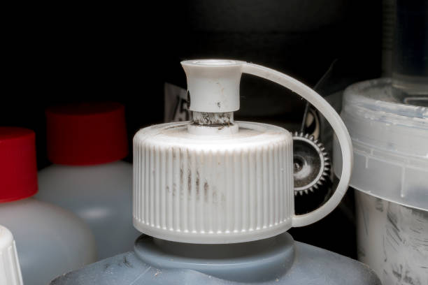 istock Plastic bottles of liquids 1145264481
