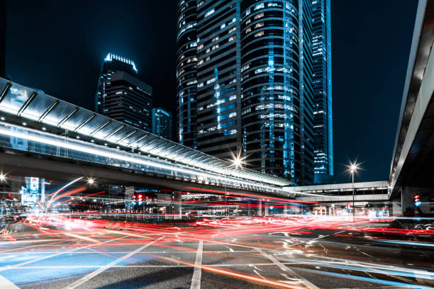 istock Hong Kong central district at night 1145272329