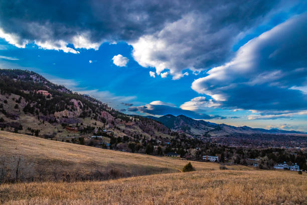 This is a collection of photos that I took on the flatirons in Boulder, Colorado capturing a colorful and beautiful sunset.