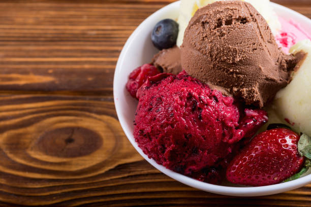 istock Mix of ice cream ball 1145275246