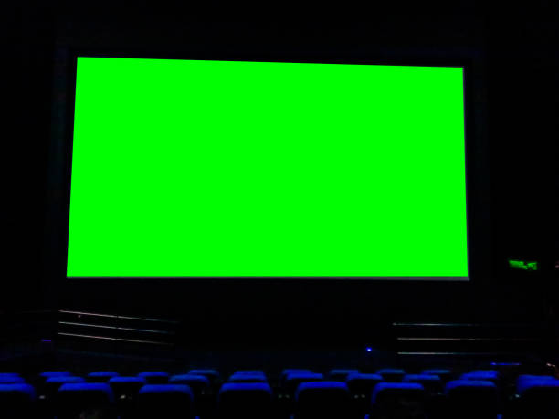 istock Movie theather with chroma key 1145285777