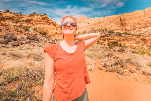 istock Young Woman Enjoying Hiking 1145289355