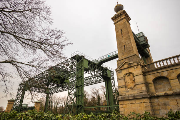 historic old ship lift Waltrop germany