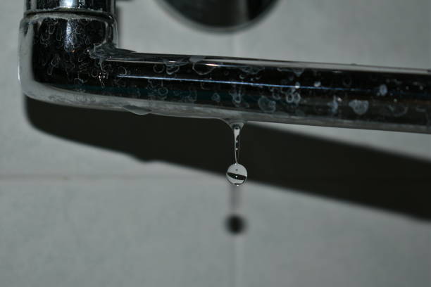 istock Drop of water falling from a tap 1145289750
