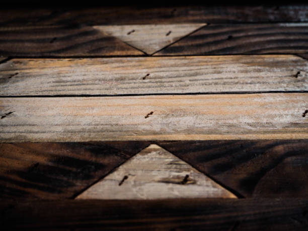 istock Wood floor coverings and Texture 1145291396